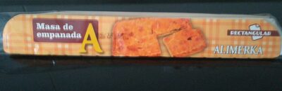 Masa de empanada front packaging