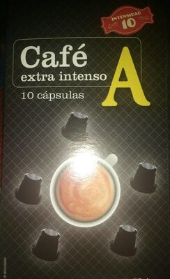 Cápsulas de café extra intenso