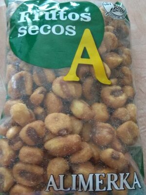 Maíz gigante frito y salado