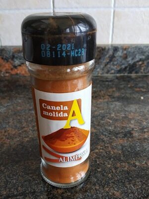 Canela molida front packaging