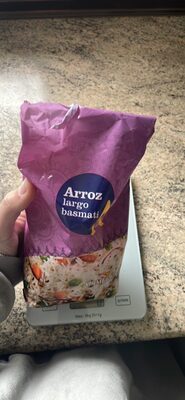 Arroz largo basmati