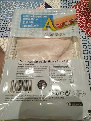 Pechuga de pollo finas lonchas