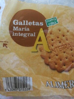 Galletas maría integral