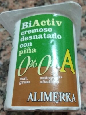 Biactiv cremoso desnatado con piña