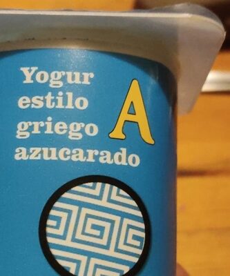 Yogur estilo griego azucarado