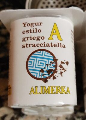 Yogur estilo griego stracciatella