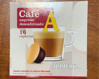 Cafe expreso descafeinado