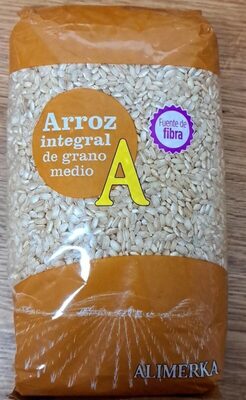 Arroz integral de grano medio