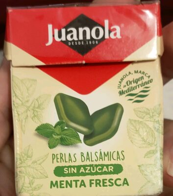 Perlas balsámicas front packaging