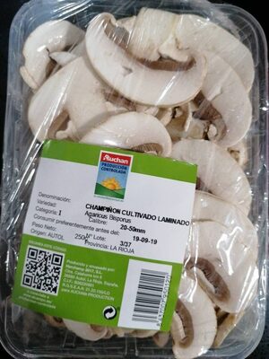 Champiñon front packaging