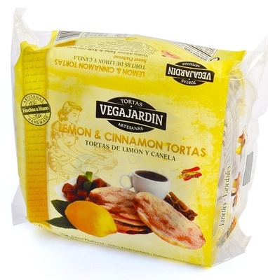 Tortas de aceite con limón y canela