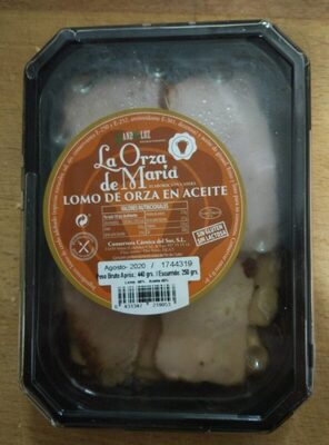 Lomo de orza en aceite