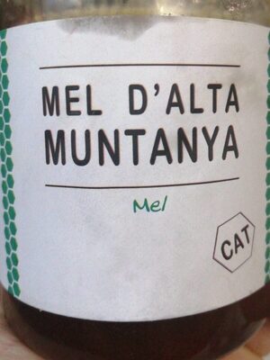 Mel d'alta muntanya front packaging