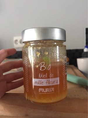 Miel de mille fleurs bio ingredients label
