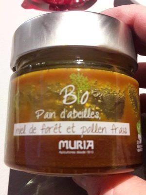 Miel De Bosque Y Polen Fresco Bio nutrition facts table