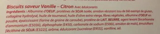 Proteifine ingredients label