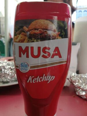 Ketchup sin gluten front packaging