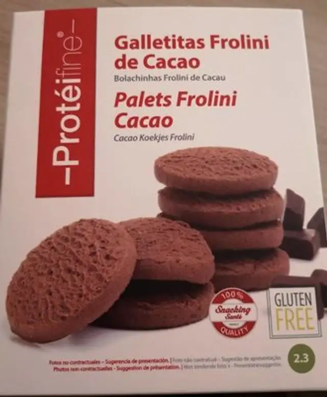 Palets frolini cacao