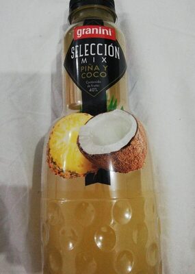 Zumo Granini Piña-coco front packaging