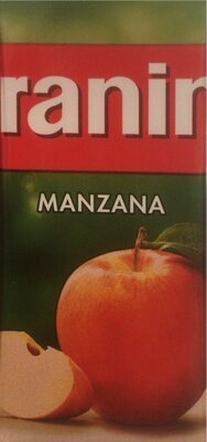 Zumo manzana front packaging