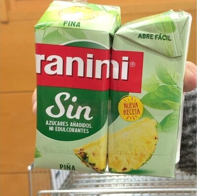 Granini piña front packaging