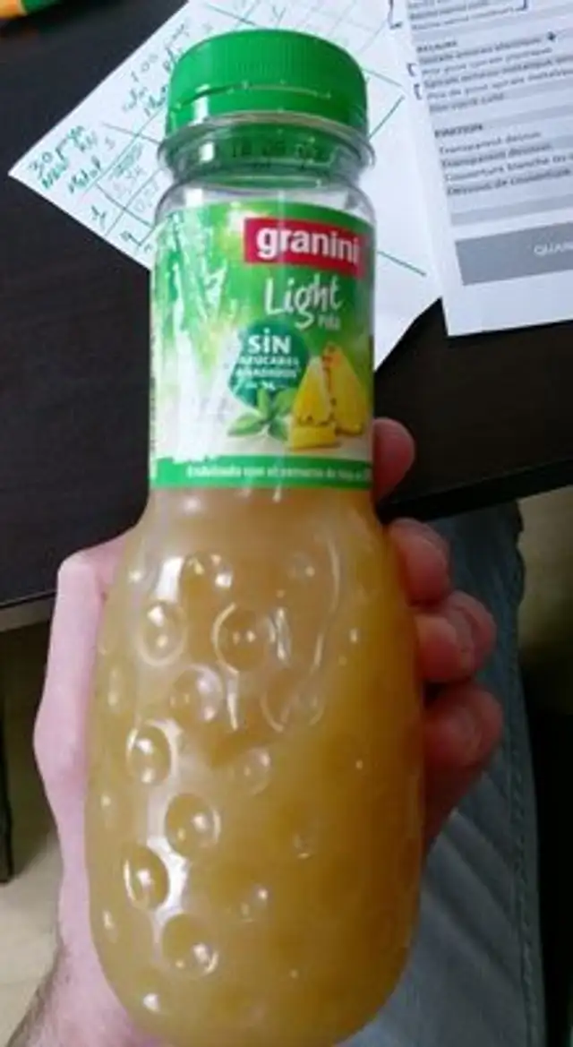 Light pina ingredients label