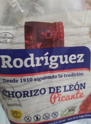 Chorizo extra picante front packaging