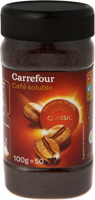 Café soluble front packaging