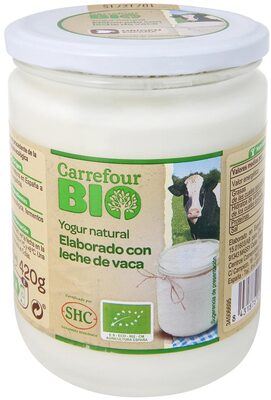 Yogur Leche De Vaca front packaging