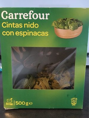 Cintas nido espinaca