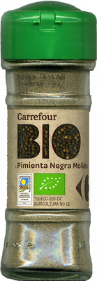 Pimienta negra molida