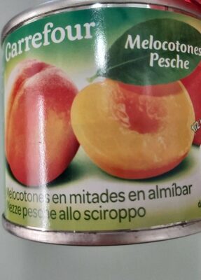 Melocotones Almíbar ligero front packaging