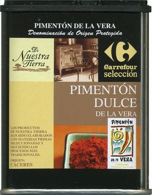 Pimentón dulce la vera
