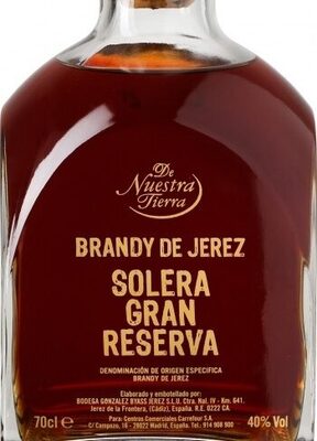 Brandy solera gran reserva de jerez