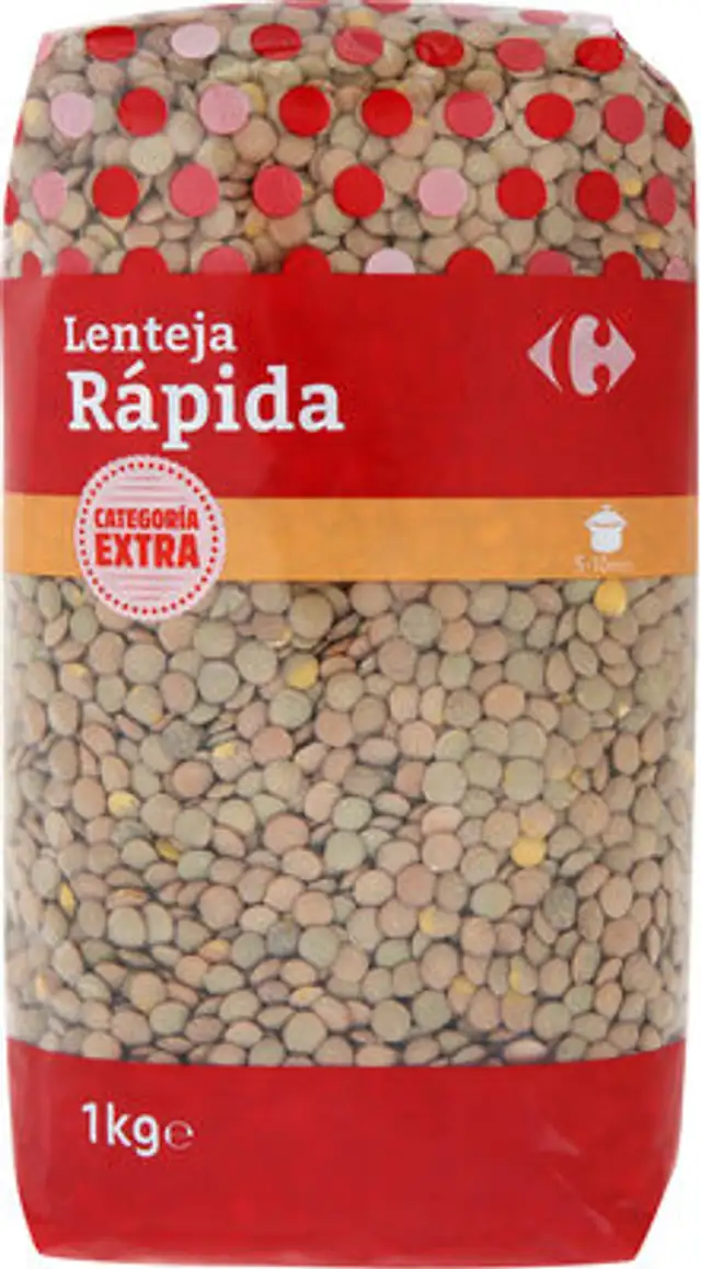 Lenteja rapida front packaging