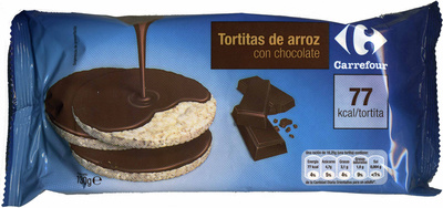 Tortita arroz integral choco