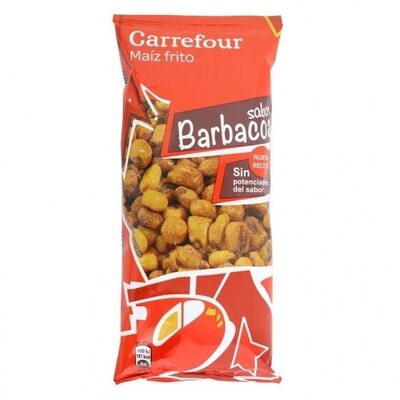 Maiz frito barbacoa front packaging