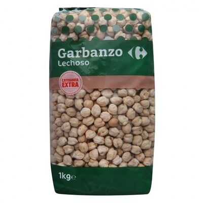 Garbanzo lechoso front packaging