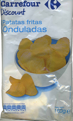 Patatas fritas onduladas "Carrefour"