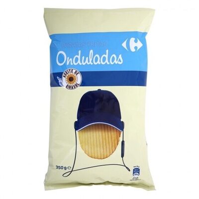 Patatas fritas onduladas