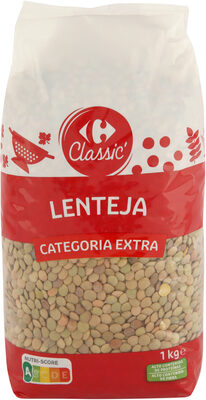 Lentejas front packaging