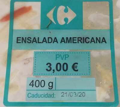 Ensalada americana