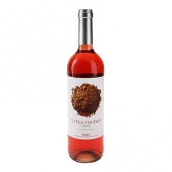 Vino do rioja vites virides rosado front packaging