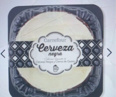 Tarta de cerveza negra front packaging