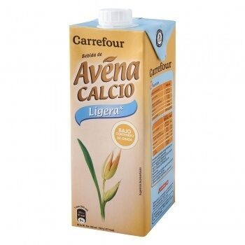 Bebida vegetal de avena ligera