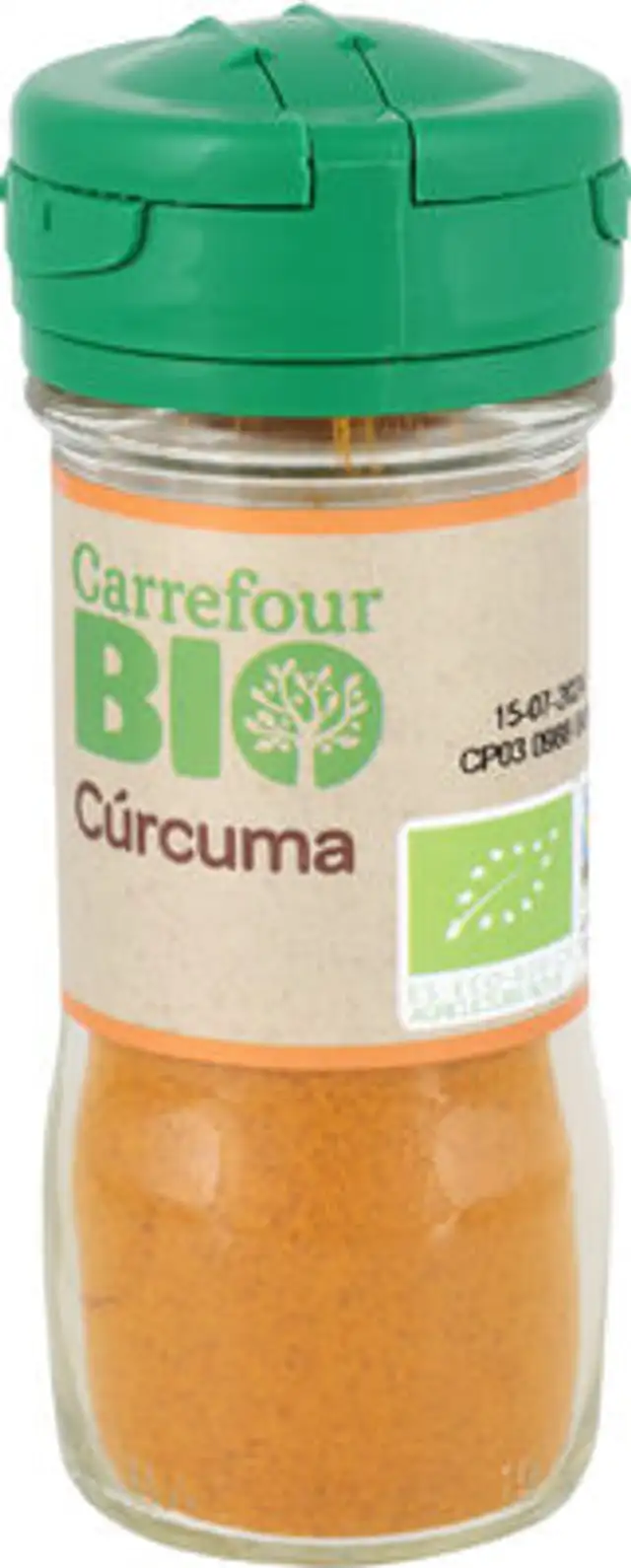Cúrcuma front packaging