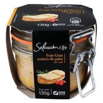 Foie Gras Entero De Pato front packaging