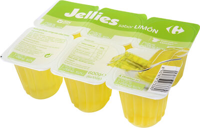 Jellies limón front packaging