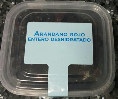 Arádano rojo entero deshidratado