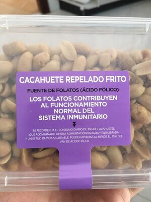 Cacahuete repelado sin sal